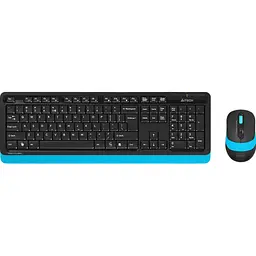 Комплект (клавіатура + миша) A4Tech Fstyler FG1010 Black/Blue [114623]