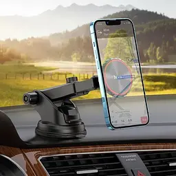Тримач HOCO City center console magnetic car holder CA98 - мініатюра 4