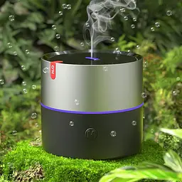 Зволожувач повітря з підсвічуванням WX107 Type-C/5V USB 230ml Black Epik teh0029811 - мініатюра 2