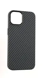 Чохол Luxo Free Air CarBon with MagSafe iPhone 14 Black - мініатюра 2