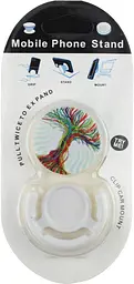 Тримач телефону TOTO Popsocket plastic BNS-C 845 Tree (White)