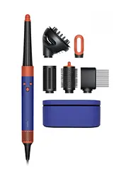Dyson Стайлер Dyson Airwrap ID HS08 Curly+Coily Long Vinca Blue/Topaz, 1300Вт, темп.режимів-3, насадок-6, кейс, кераміка, синьо-мідний