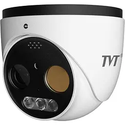 Тепловізійна IP-відеокамера TVT TD-5525E1-VT1(7/PE) Thermal 256*192 f=7mm Optical 5Mp f=8mm (77-00423)