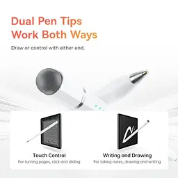 Стилус Baseus Wise Writing HN1 Universal Version Wired Charging 2-in-1 Stylus For HUAWEI/XIAOMI Moon White (With Type-C Cable*1 and Tip*1 and Palm Re (B0004F01) - мініатюра 6