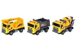 Іграшкова машинка вантажівка будівельна техніка інерційна City Working Truck Cars JS201 в коробці р.41х29х12, 5см - мініатюра 4