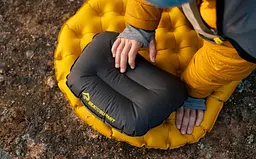 Надувна подушка Sea to Summit Aeros Ultralight Pillow, Regular Темно-сірий - мініатюра 7