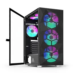 Корпус ATX W/O PSU X3 MESH (B) MONTECH - мініатюра 2