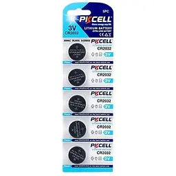 Батарейка PKCELL CR2032 BL 5шт (CR2032/PK/5)