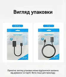 Звукова карта Vention USB AUX jack, 2*TRRS (Mic + Ear) 1м чорна (CDYBF) - мініатюра 12