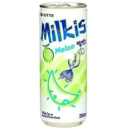 Напій молочний газований Lotte Milkis Melon Дыня 250 мл