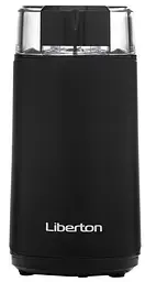 Кавомолка Liberton LCG-2302, чорна, 150W, 60г, блокування включення при знятій кришці, пластиковий корпус, ніж з нержавіючої