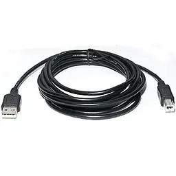 Кабель REAL-EL USB - Type-B V 2.0 (M/M), 2 м, чорний (EL123500026) - мініатюра 2