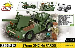 Конструктор дитяча машина 37 mm GMC M6 FARGO COBI 3116 - мініатюра 5