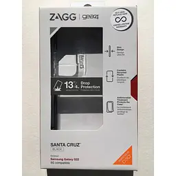 Протиударний чохол Gear4 Santa Cruz D3O для Samsung Galaxy S22 (6.1") Прозорий (702009525) - мініатюра 4