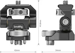Шарнірне кріплення SmallRig Swivel Monitor Mount with ARRI-Style Mount [2903] [91205] - мініатюра 6