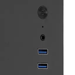 2E Корпус 2E Credo V200B без БЖ, 2xUSB3.0, 1x80мм, VGA 250мм, mATX, чорний - мініатюра 6