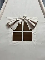 Вігвам Бежевий 9 зі стьобаним килимком Повний комплект 0490 - мініатюра 7
