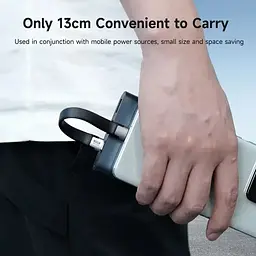 Кабель для передавання даних Hagibis USB4 Data Cable 40Gbps USB C to Type C 13 см (UCD4) - мініатюра 7