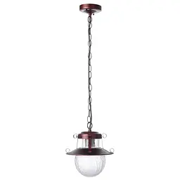 Світильник Brille вуличний підвісний GL-105 C BK/Red