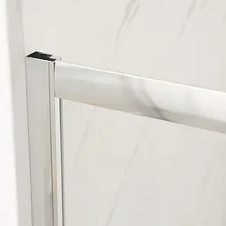 Двері у нішу Mixxus Premium Diverse розсувні SD01-100x185-Tr прозоре скло 5мм chrome MI7165, Універсальна, прозорий, хром - мініатюра 6