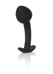 Анальна пробка B-Series HeavyFun Curved S 7.5 см (чорний) - мініатюра 8