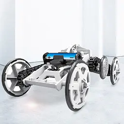 Конструктор позашляховик-скелелаз на сонячній батареї DYY008 Diy Solar White - мініатюра 4