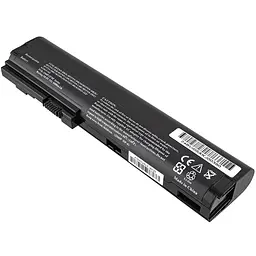 Батарея Hewlett Packard для ноутбука HP SX06 (EliteBook 2560p 2570p) 10.8V 4400mAh Чорний