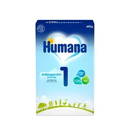 Дитяча суміш Humana 1 LC PUFA з пребіотиками і нуклеотидами, 600 г (4031244720221) - мініатюра 1