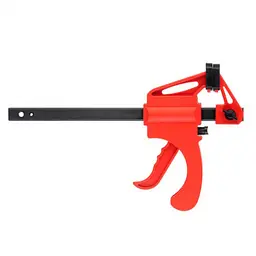 Струбцина автоматична INTERTOOL HT-6020, 150×60 мм, з пластиковою рукояткою, одноручне керування