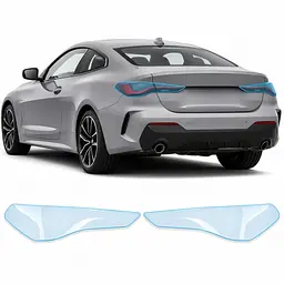 Антигравійна захисна бронеплівка за лекалами для BMW 4 Series G22 2020-2024 - задні ліхтарі стопи