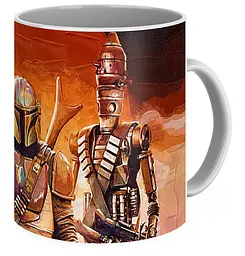 Кружка GeekLand Зоряні війни Мандалорець Мандалорець Star Wars The Mandalorian TM.04.26 - мініатюра 2