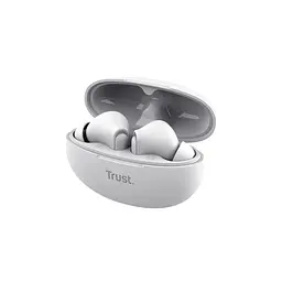 Навушники Trust TWS Yavi Earbuds BT 5.3 ENC SBC Mic Білий (25172_Trust) - мініатюра 3