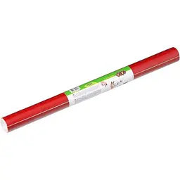 Плівка ZIBI клейка для книг, червона 33см*1,5м, рулон ZB.4790-05