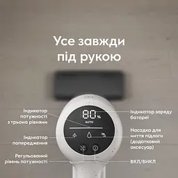 Акумуляторний пілосос Electrolux EP72UB21SW (7272680) - мініатюра 5