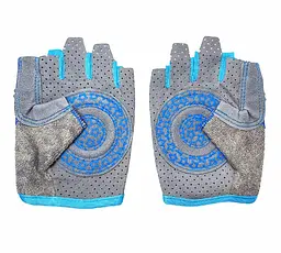 Велорукавиці дитячі Chdren Sport з короткими пальцями M синьо-сірий (G0001594) - мініатюра 2