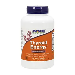 Минералы Now Foods Комплекс для Щитовидной Железы Thyroid Energy, 180 гелевых (NOW-03369)