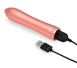 Вібратор Doxy Bullet 12 см рожеве золото - мініатюра 6