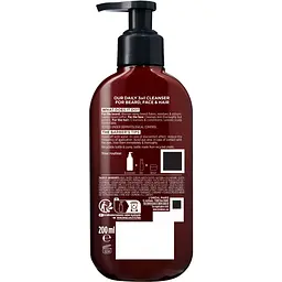 Шампунь для волосся бороди та обличчя L'Oreal Paris Men Expert Barber Club 200 мл - мініатюра 2