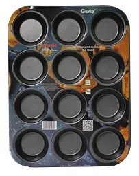 Форма для випічки мафінів GT-3135 Gusto 35x27x3 см