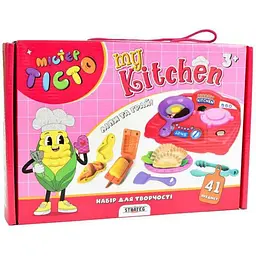 Набір для творчості STRATEG Містер тісто My Kitchen українською мовою 41025