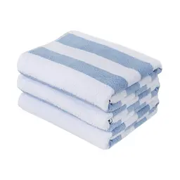 Рушник Lotus Home - Delmor white-blue біло-блакитний 90x150 - мініатюра 6