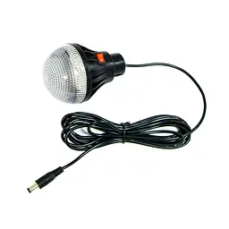 Прожектор акумуляторний GDTIMES GD-103 30 W LED, лампа ліхтар переносний світлодіодний прожектор на акумуляторі - мініатюра 6