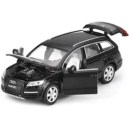Колекційна металева модель автомобіля Автопром Audi Q7 з інерцією, світлом та звуком 1:32 - мініатюра 3