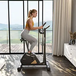 Велотренажер Hop-Sport HS-4500H Creft електромагнітний чорний - мініатюра 2
