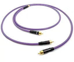 Міжблоковий кабель аналоговий інтерконнетект 2xRCA-2xRCA Melodika MD2R-15 Purple Cable 1.5m - мініатюра 1