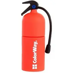 Флеш накопичувач USB 64Gb ColorWay "Fire Extinguisher" Red USB 3.0 (CW-USBFE64)