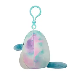 М'яка іграшка Squishmallows Трицератопс на кліпсі 9 см (SQCP00216) - мініатюра 3