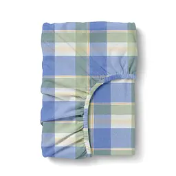 Простирадло на резинці фланель 200х220х30 OCEAN TARTAN COSAS (4822052500170)
