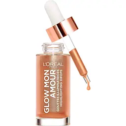 Хайлайтер для обличчя L’Oréal Paris Glow Mon Amour №04 Рожеве золото рідкий 15 мл (A9786800) - мініатюра 2