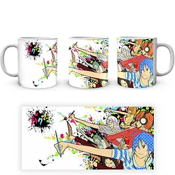 Кухоль GeekLand Бакуман Bakuman Персонажі Поп-арт BK 02.436 330 мл білий - мініатюра 3